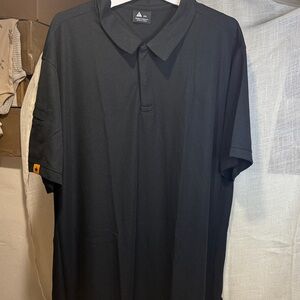 Adidas Men's Black Polo Shirt